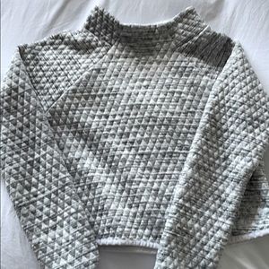 cropped zella crewneck